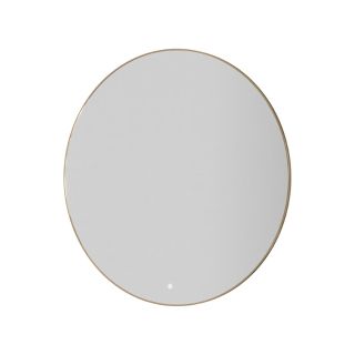 Зеркало с подсветкой Armadi Art 545-100-G 100 см сенсорный выключатель антизапотевание золото